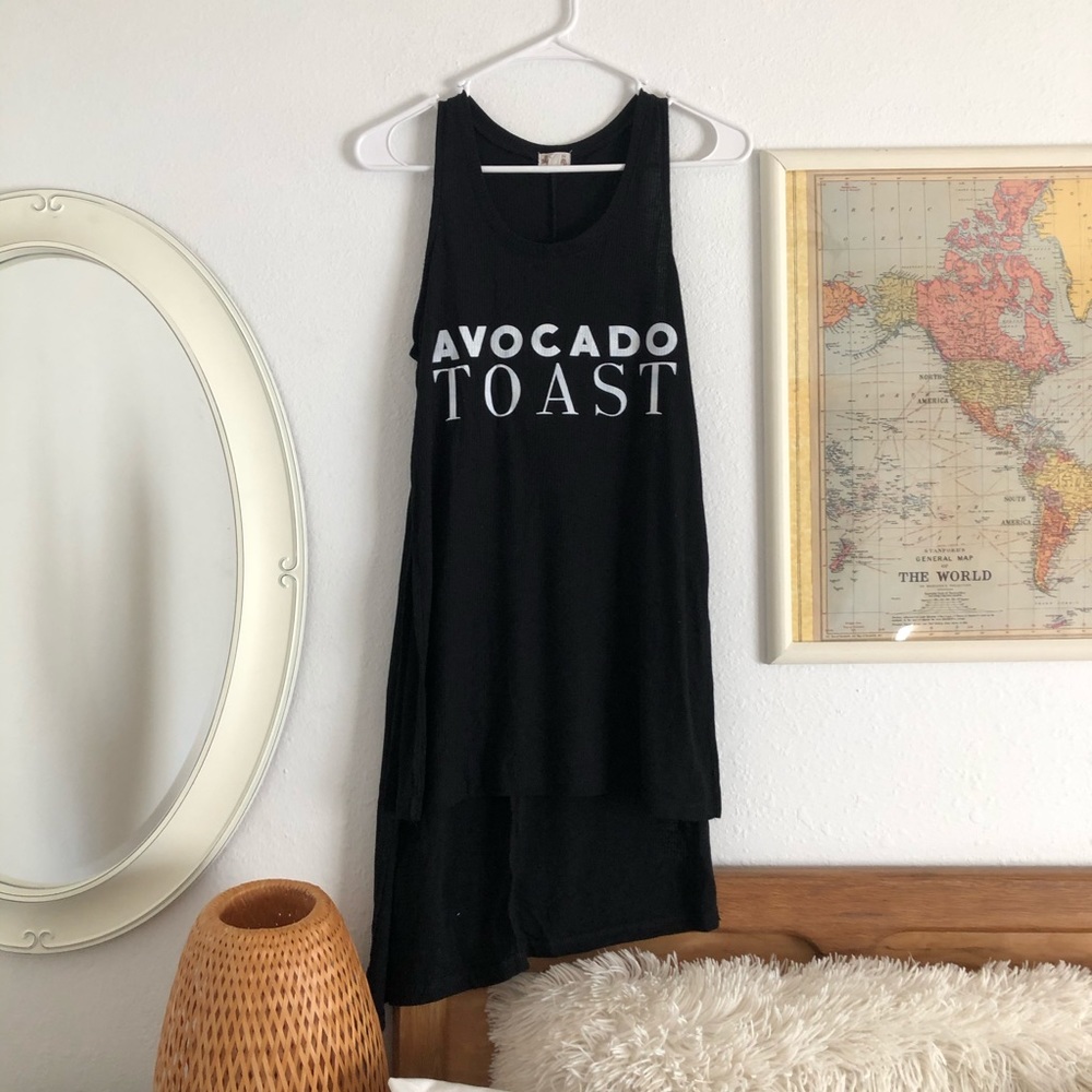 Avocado toast tank